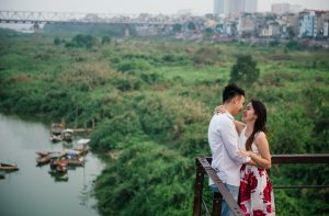 Honeymoon photoshoot in Hanoi
