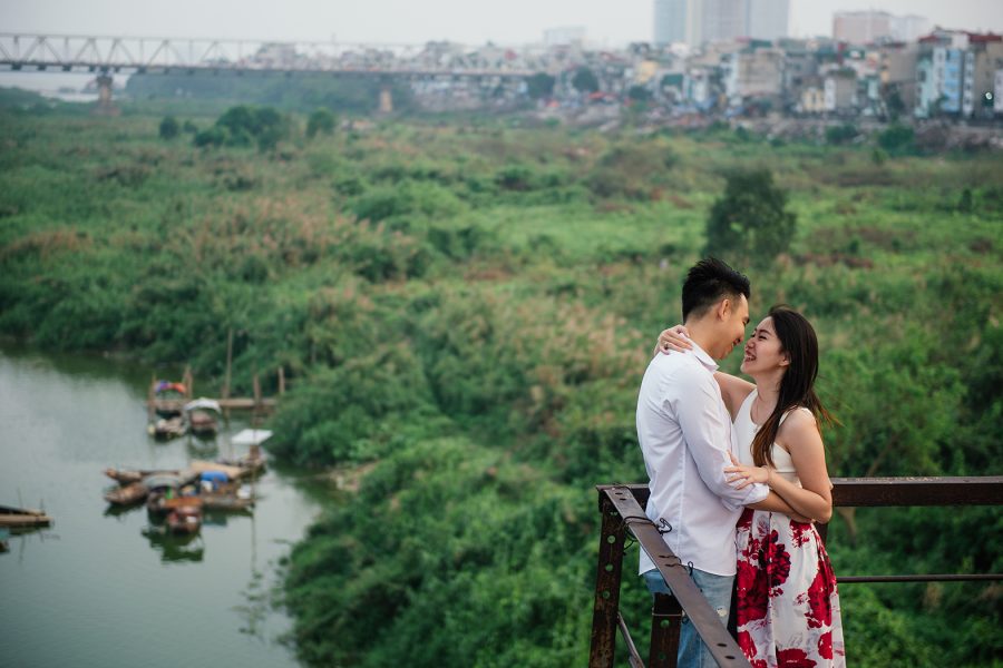 Honeymoon photoshoot in Hanoi