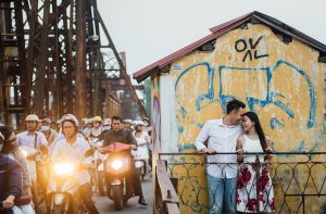 Honeymoon photoshoot in Hanoi